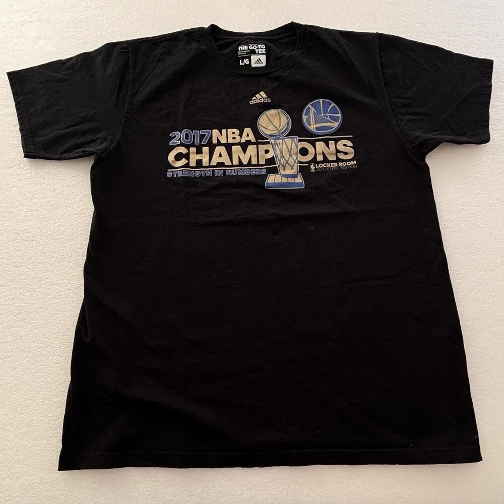 Golden State Warriors 2017 Nba Champions Locker Room Large 21X28 Wxl